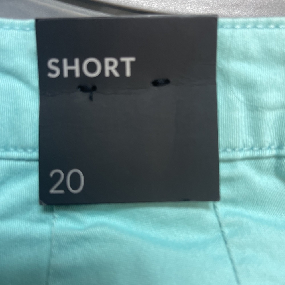 Lane Bryant Blue Turquoise  Shorts - 20-NWT - Picture 9 of 11